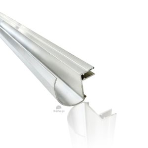 Takrenne Aluminium til Drivhus (10 mm)