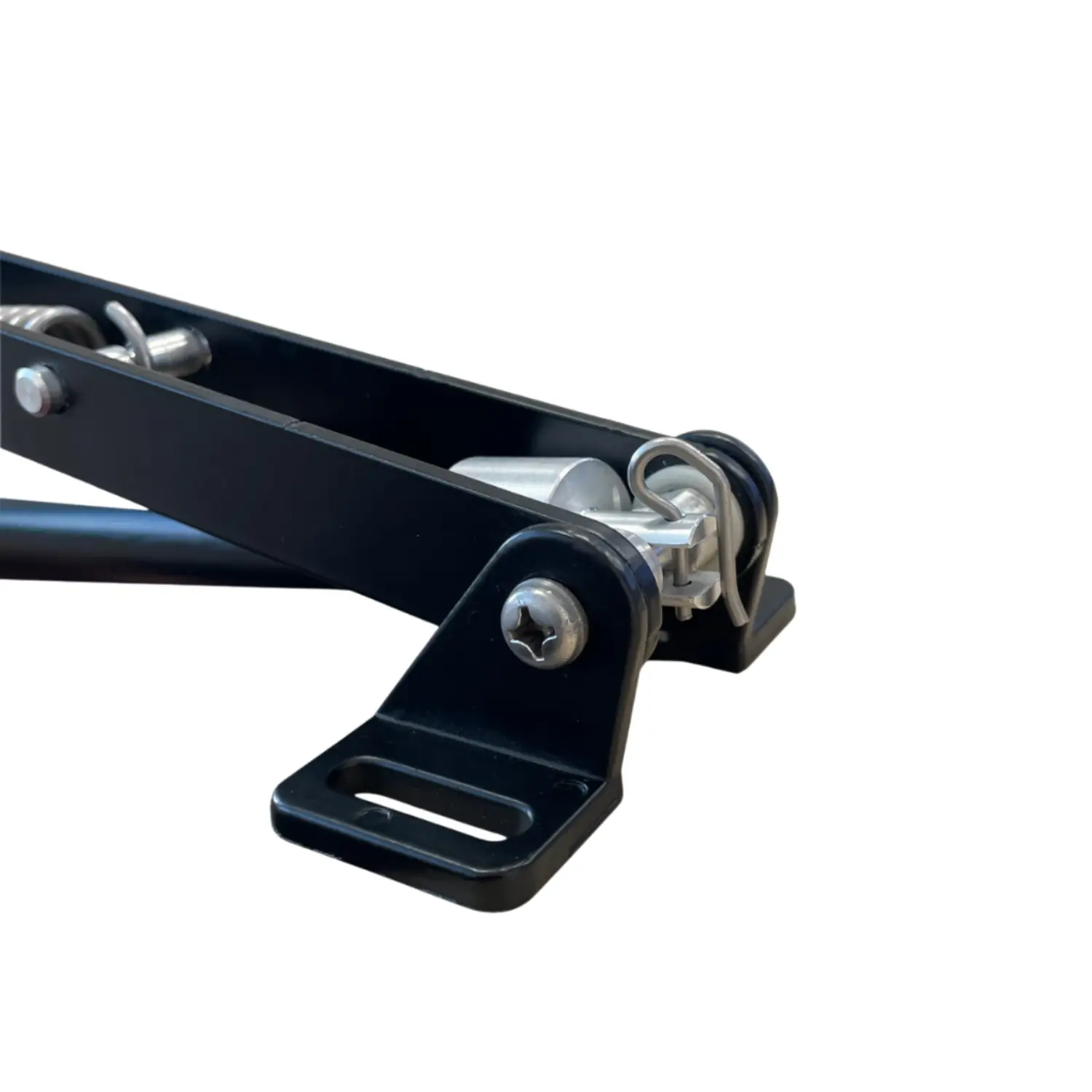 Nærbilde av mekanismen i automatisk vindusåpner VentaPro til drivhus