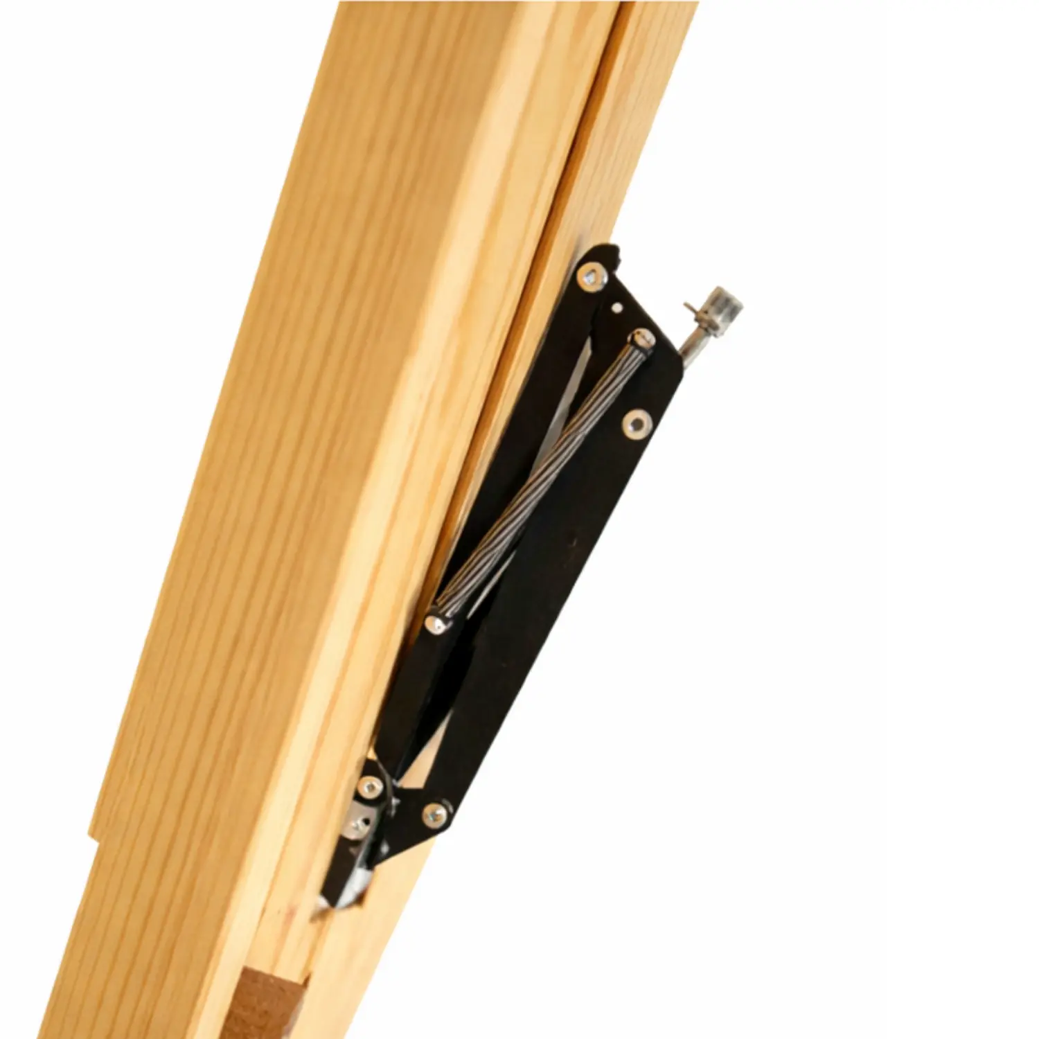 Montering av automatisk vindusåpner VentaPro på drivhus med treramme