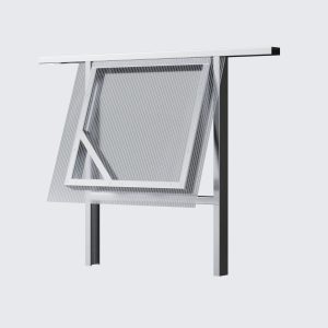 Sidevindu til drivhus MAKAN Klassisk (81 x 75 cm)