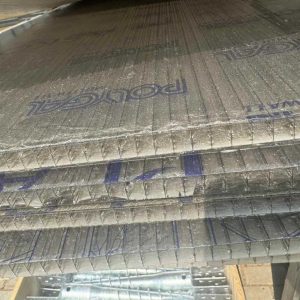 16mm kanalplast rester - Polygal - Bronse (0,8m x 2,4m x 2stk)