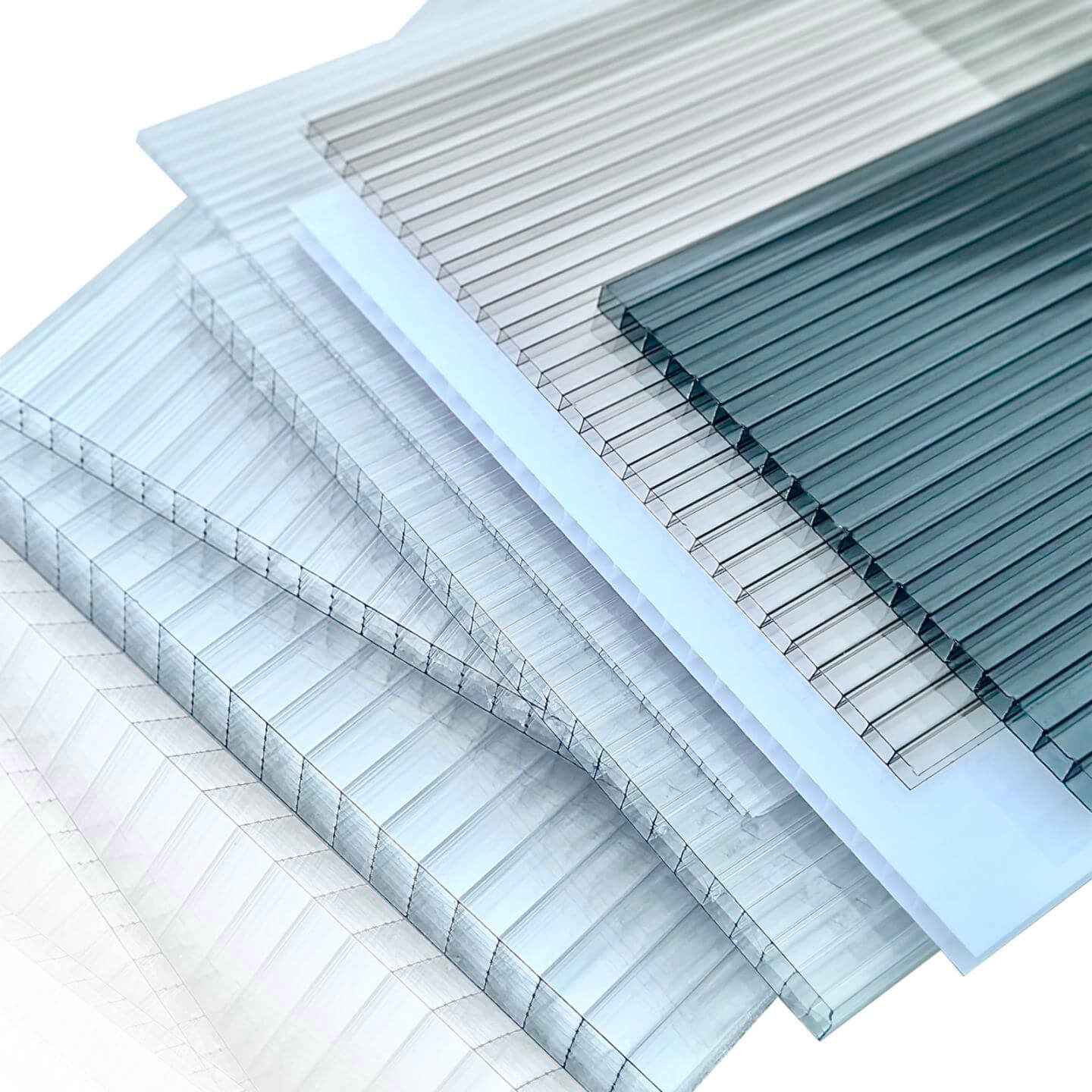 Blanding av polykarbonatplater