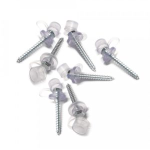 Treskruer med tetningsskive og hette (50 stk)