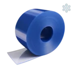 Rull med PVC-lamellgardiner for fryserom