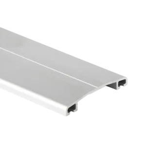 Aluminium klemmeprofil - eloksert, sølv