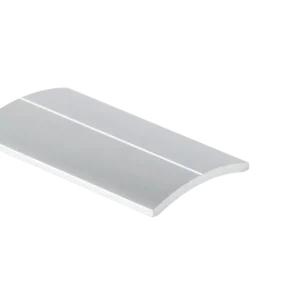 Aluminiumlist konveks - eloksert, sølv