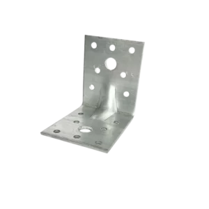 Forsterket vinkelbeslag, 70 x 70 x 55 mm