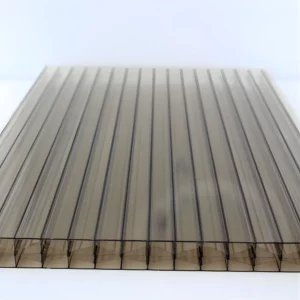 Kanalplast plater 16 mm Bronse – Polygal UV-beskyttet 2500 g/m²
