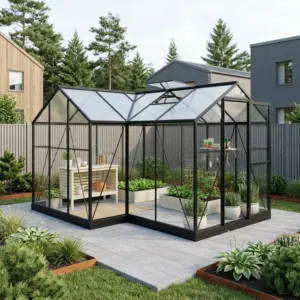 Glassdrivhus Villa (14,75 m²)