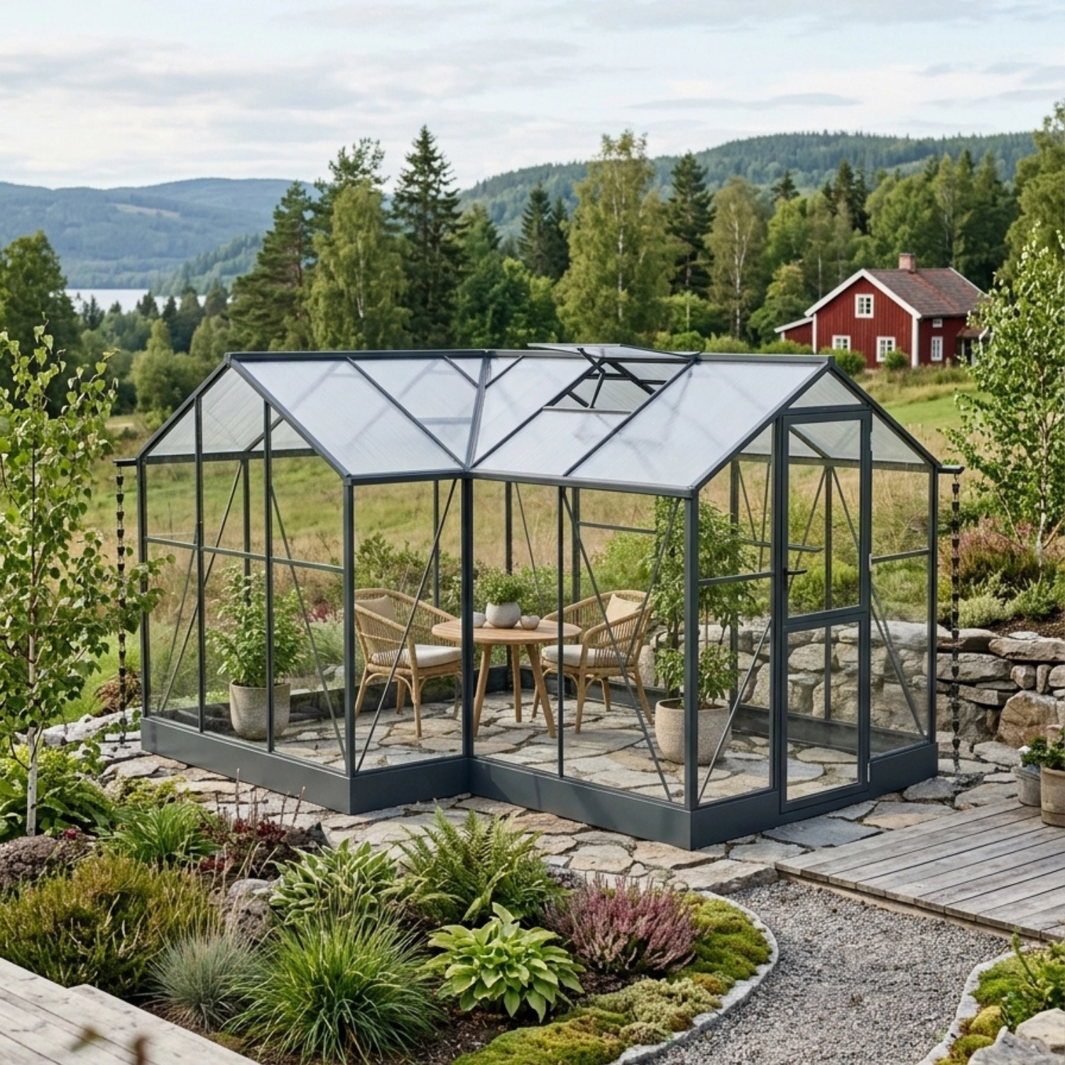 Glassdrivhus Villa (14,75 m²) - Bilde 8