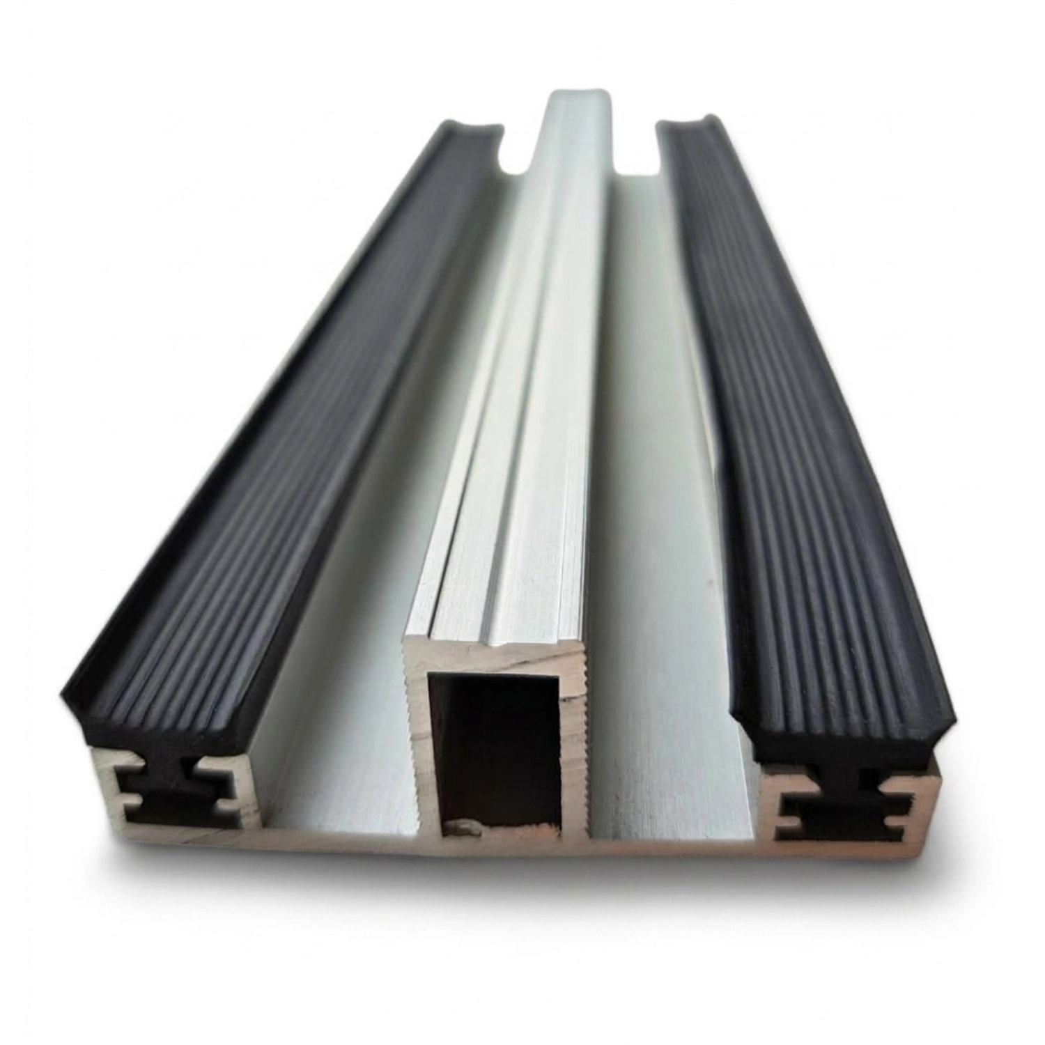 Aluminiumsprofilsett – eloksert, med gummipakninger, for polykarbonat- og glasstak - Bilde 3