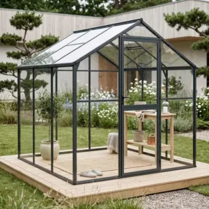 Drivhus i glass Bloom (5,48–12,85 m²)