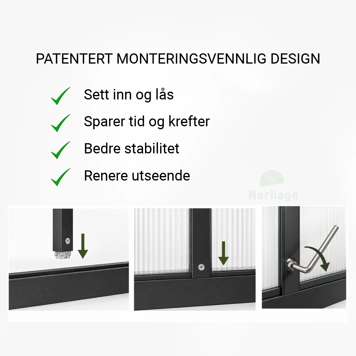 Drivhus Urban (4,53 m²) - Bilde 9